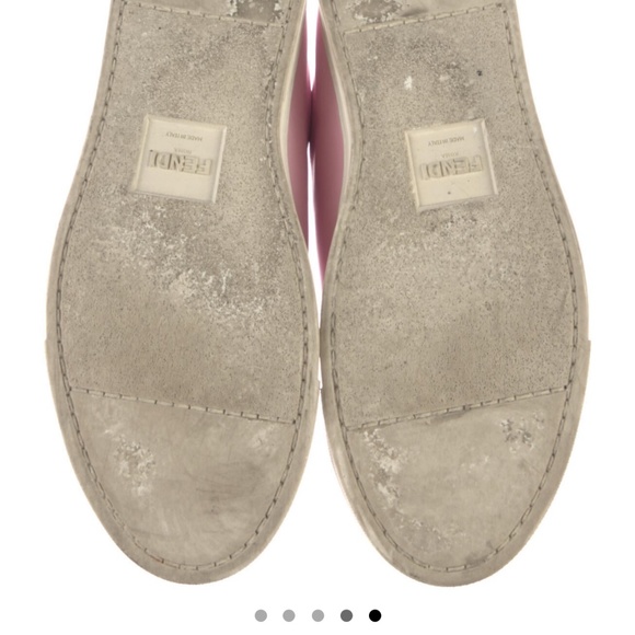 Fendi pink rockoclick sneakers - Picture 4 of 8